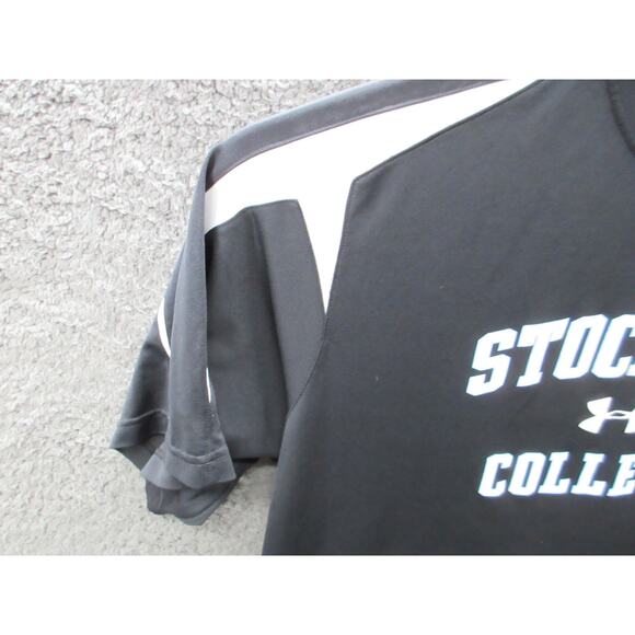 STOCKTON COLLEGE (Pre- University) Men's UNDER ARMOUR XXL Heatgear T-shirt - Picture 7 of 15